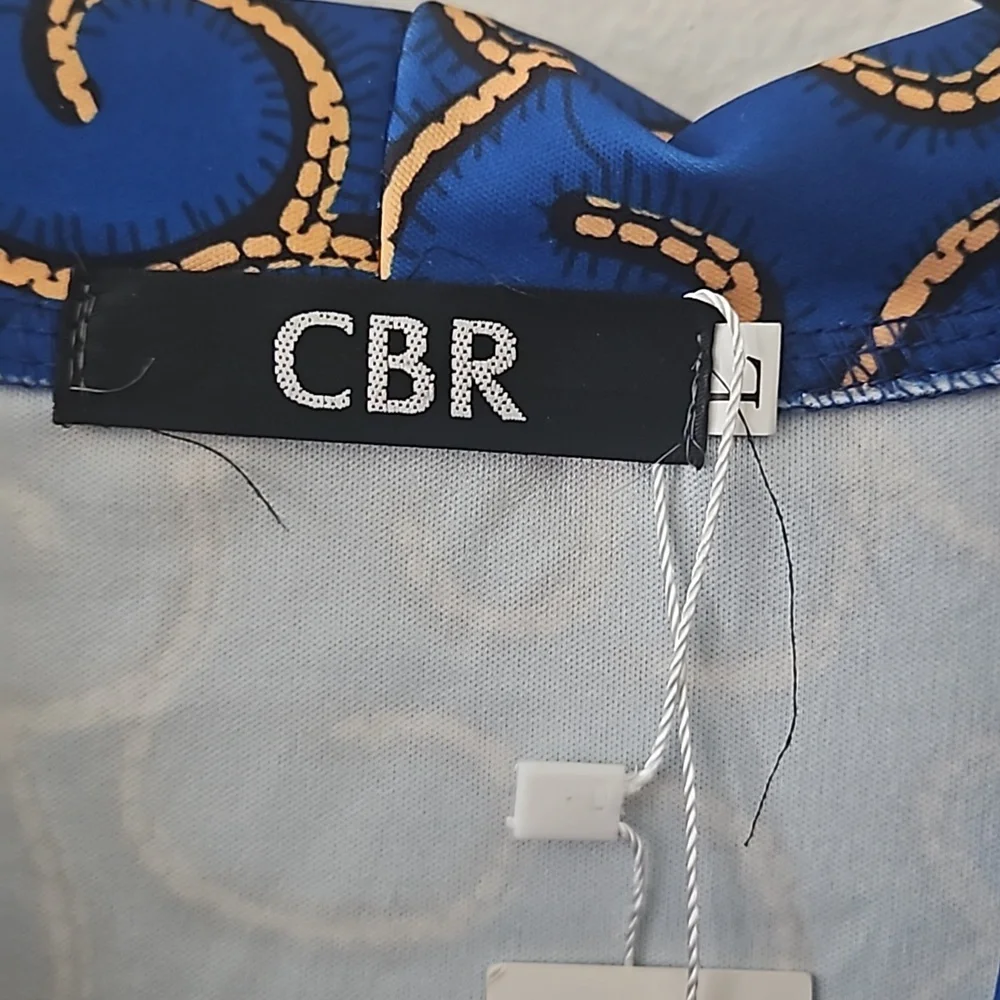 CBR Blue & Gold Jacket Shell - Picture 3 of 6